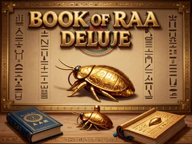 Book of Ra Deluxe Slot - Novomatic - RTP 95.1% bei Lemon Casino